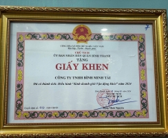 Bình Minh Tải 2024: Đạt Thành Tích Kinh Doanh Xuất Sắc